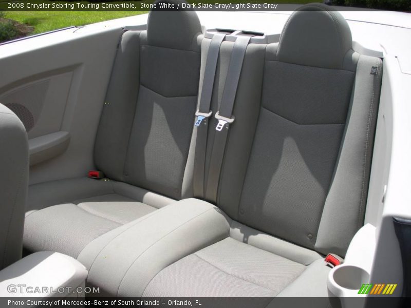 Stone White / Dark Slate Gray/Light Slate Gray 2008 Chrysler Sebring Touring Convertible