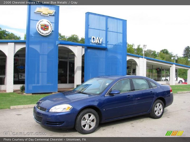 Laser Blue Metallic / Gray 2006 Chevrolet Impala LT