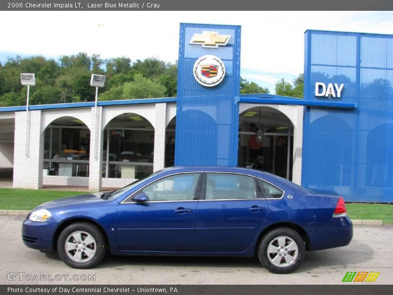 Laser Blue Metallic / Gray 2006 Chevrolet Impala LT