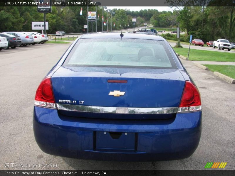 Laser Blue Metallic / Gray 2006 Chevrolet Impala LT