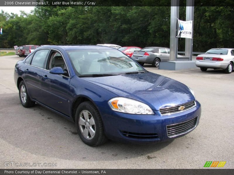 Laser Blue Metallic / Gray 2006 Chevrolet Impala LT