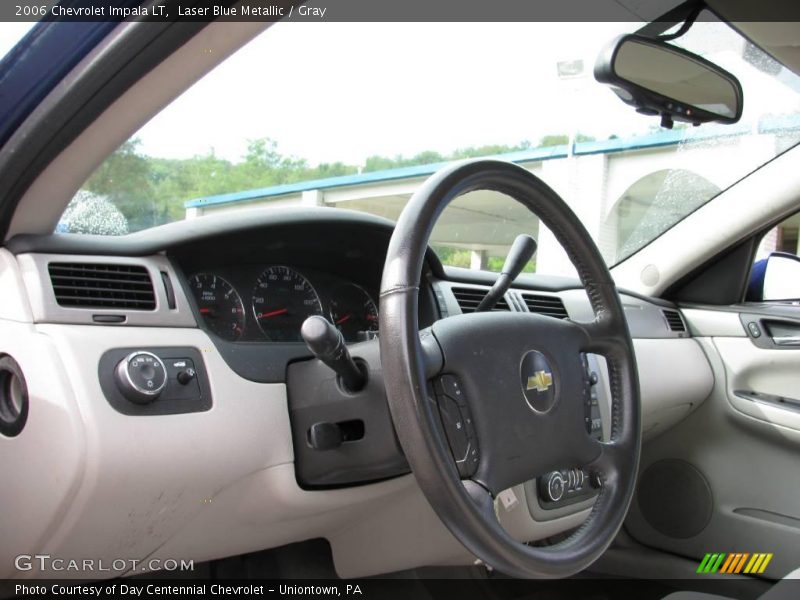 Laser Blue Metallic / Gray 2006 Chevrolet Impala LT