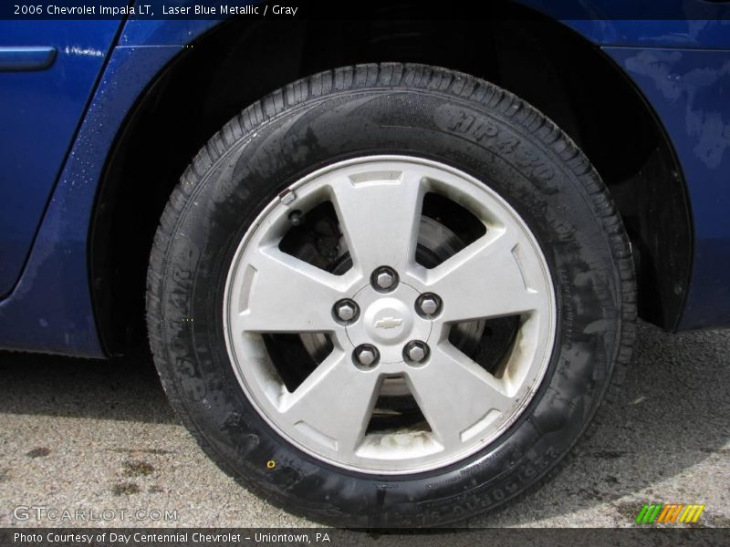 Laser Blue Metallic / Gray 2006 Chevrolet Impala LT