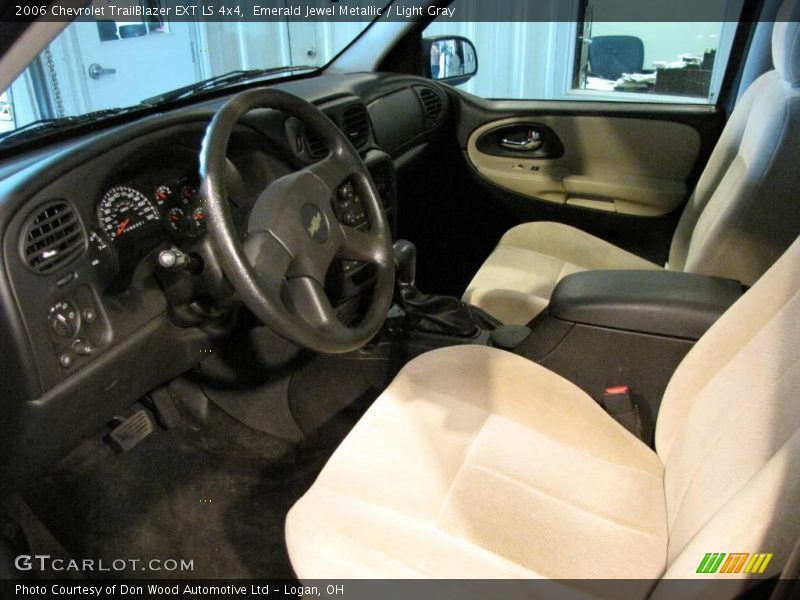 Emerald Jewel Metallic / Light Gray 2006 Chevrolet TrailBlazer EXT LS 4x4