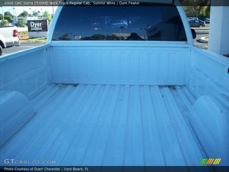 Summit White / Dark Pewter 2006 GMC Sierra 2500HD Work Truck Regular Cab