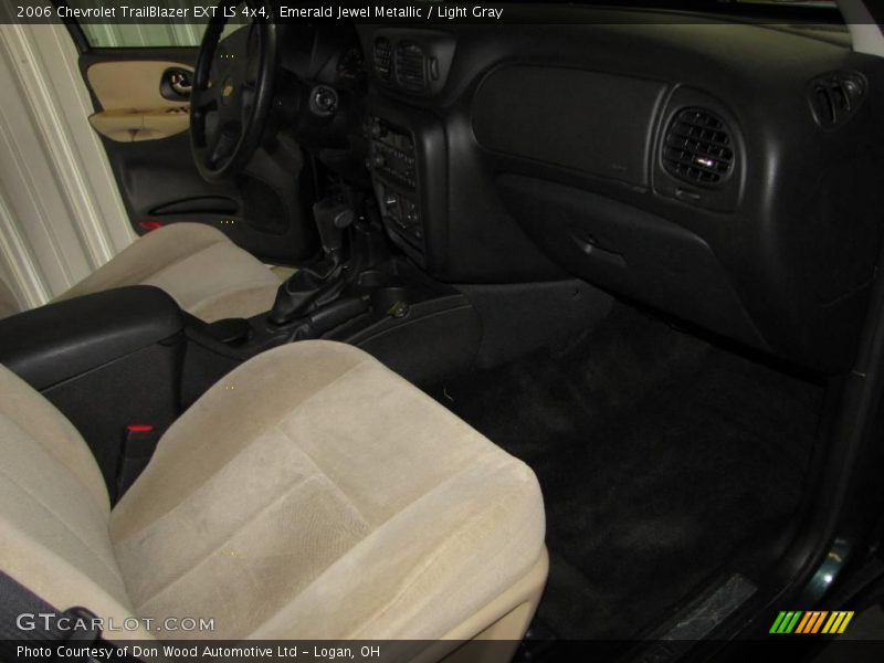 Emerald Jewel Metallic / Light Gray 2006 Chevrolet TrailBlazer EXT LS 4x4