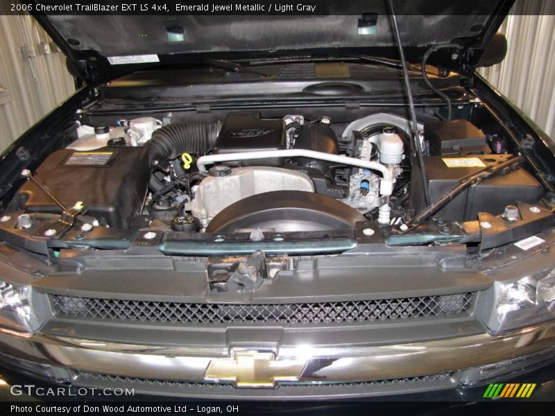 Emerald Jewel Metallic / Light Gray 2006 Chevrolet TrailBlazer EXT LS 4x4