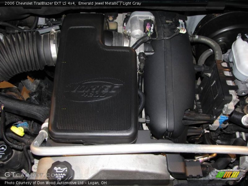 Emerald Jewel Metallic / Light Gray 2006 Chevrolet TrailBlazer EXT LS 4x4