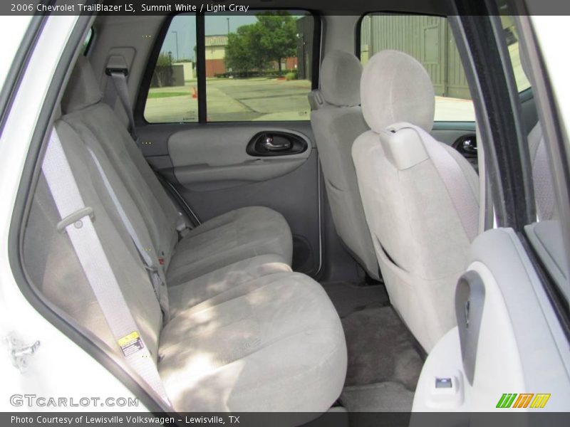 Summit White / Light Gray 2006 Chevrolet TrailBlazer LS