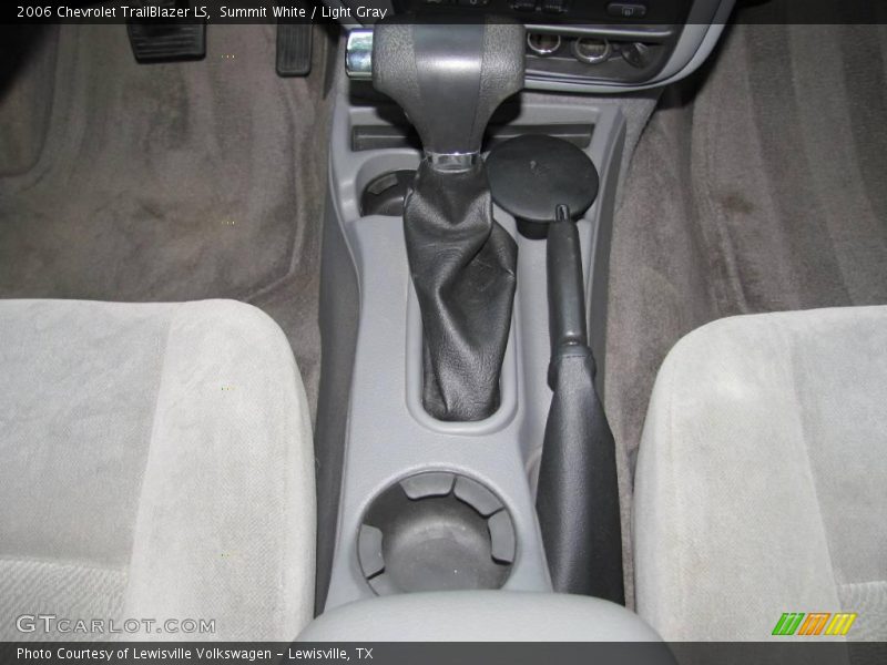 Summit White / Light Gray 2006 Chevrolet TrailBlazer LS