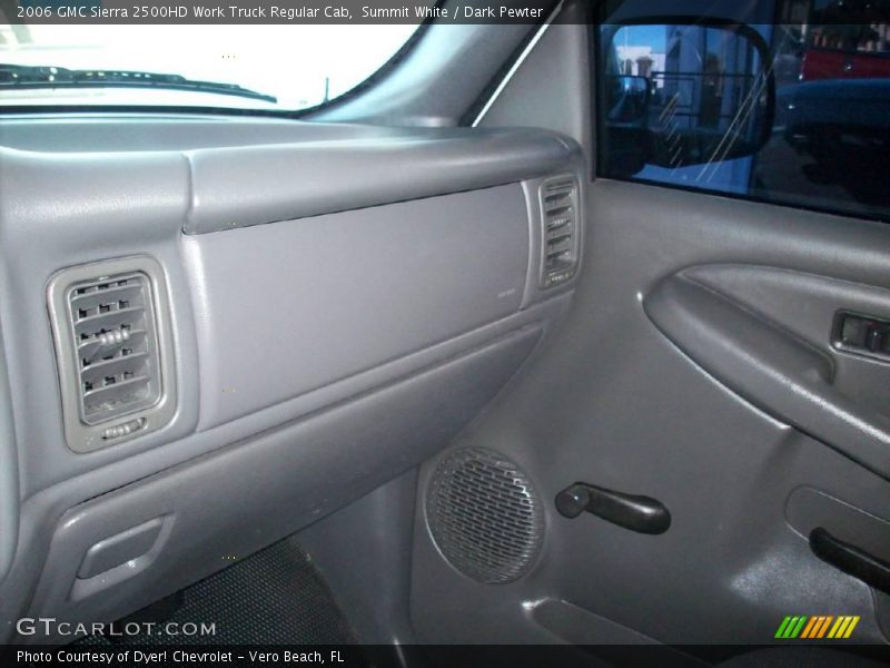 Summit White / Dark Pewter 2006 GMC Sierra 2500HD Work Truck Regular Cab