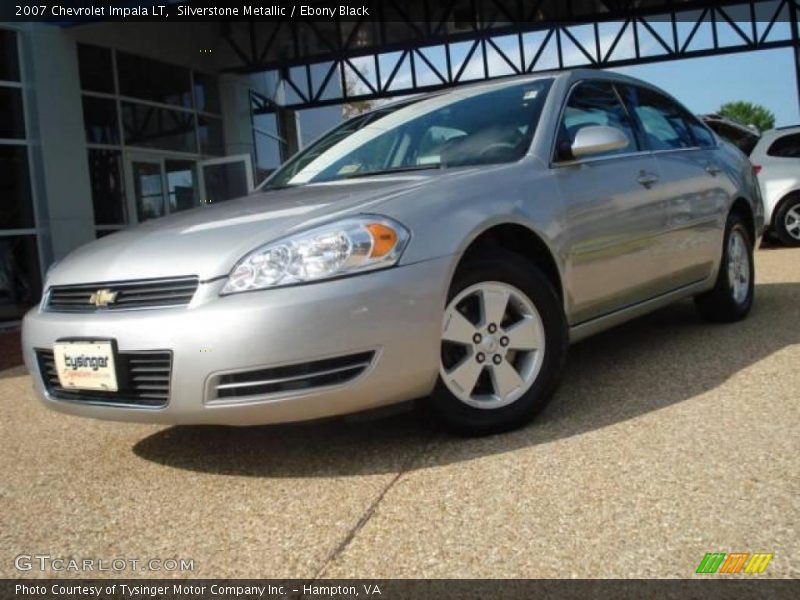 Silverstone Metallic / Ebony Black 2007 Chevrolet Impala LT