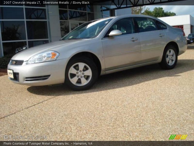 Silverstone Metallic / Ebony Black 2007 Chevrolet Impala LT