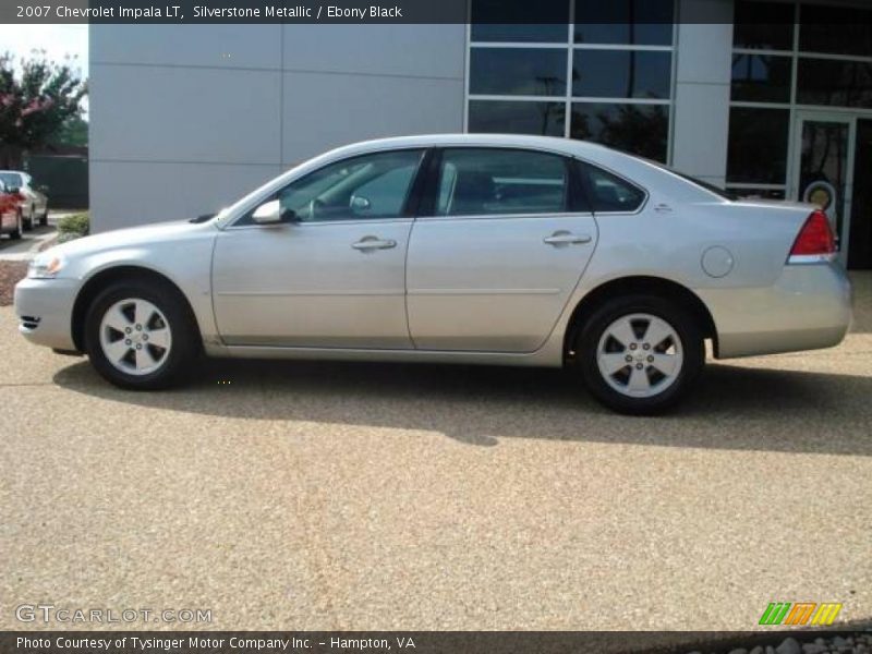 Silverstone Metallic / Ebony Black 2007 Chevrolet Impala LT