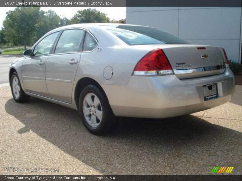 Silverstone Metallic / Ebony Black 2007 Chevrolet Impala LT