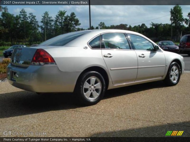 Silverstone Metallic / Ebony Black 2007 Chevrolet Impala LT