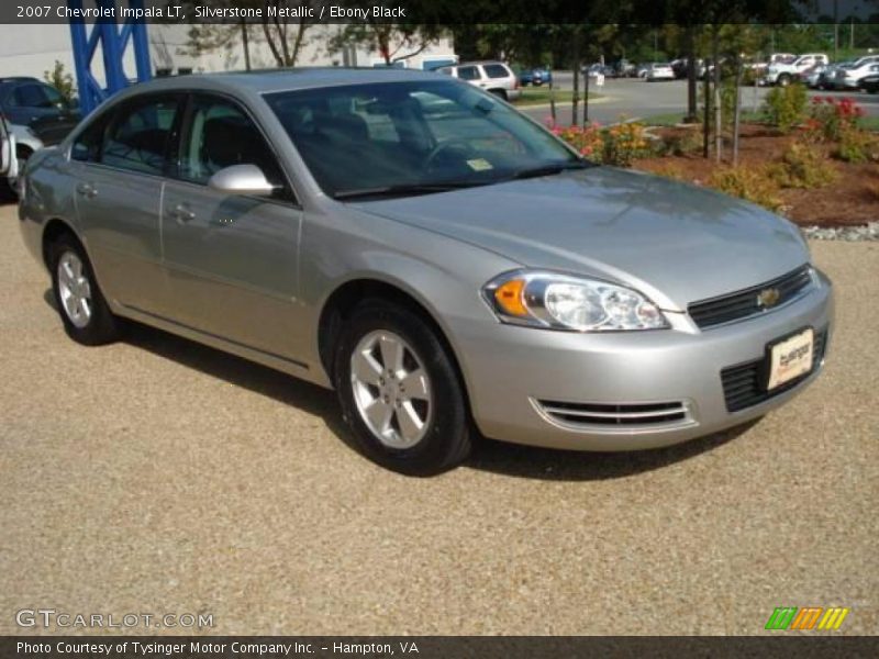 Silverstone Metallic / Ebony Black 2007 Chevrolet Impala LT