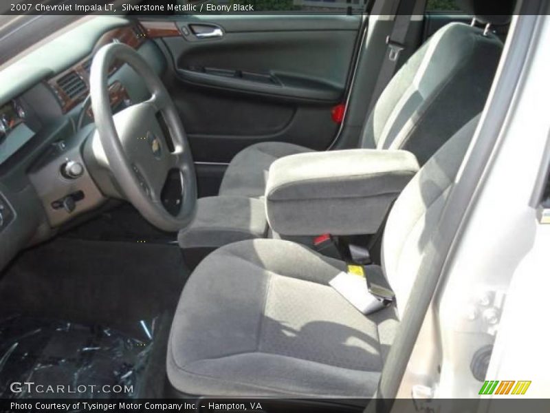 Silverstone Metallic / Ebony Black 2007 Chevrolet Impala LT