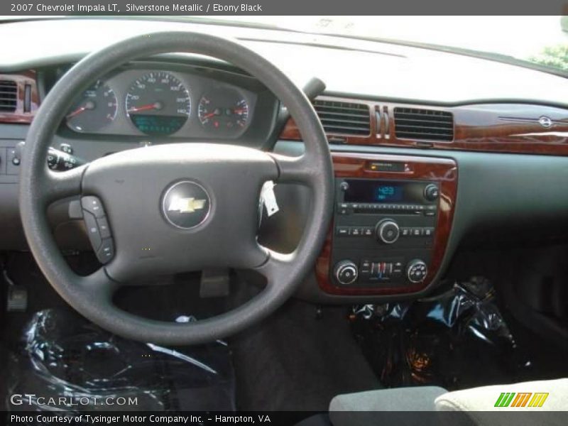 Silverstone Metallic / Ebony Black 2007 Chevrolet Impala LT
