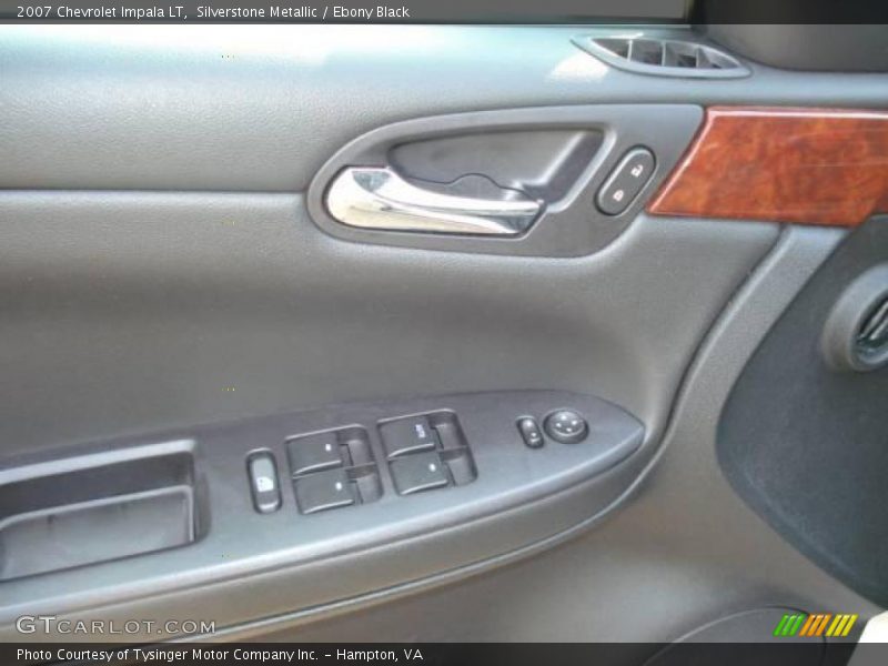 Silverstone Metallic / Ebony Black 2007 Chevrolet Impala LT