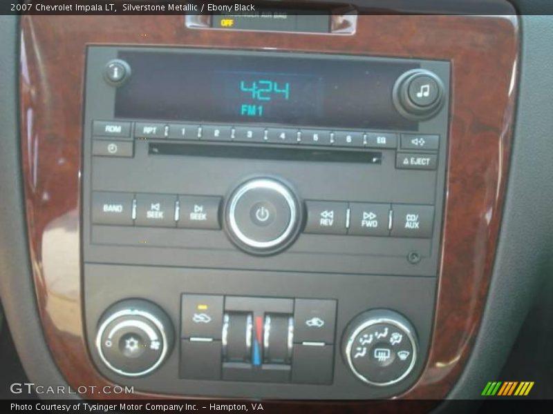 Silverstone Metallic / Ebony Black 2007 Chevrolet Impala LT