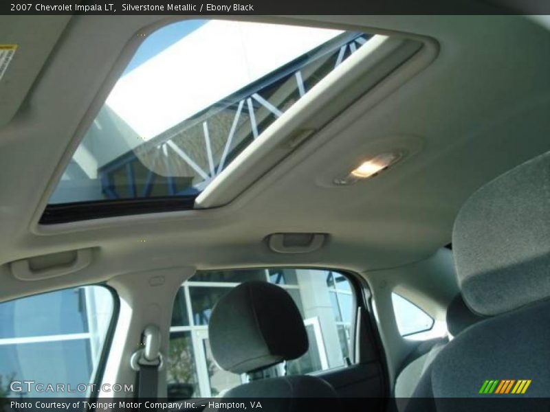 Silverstone Metallic / Ebony Black 2007 Chevrolet Impala LT