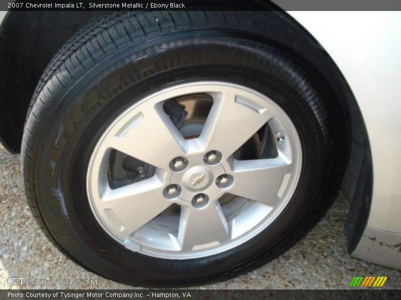 Silverstone Metallic / Ebony Black 2007 Chevrolet Impala LT