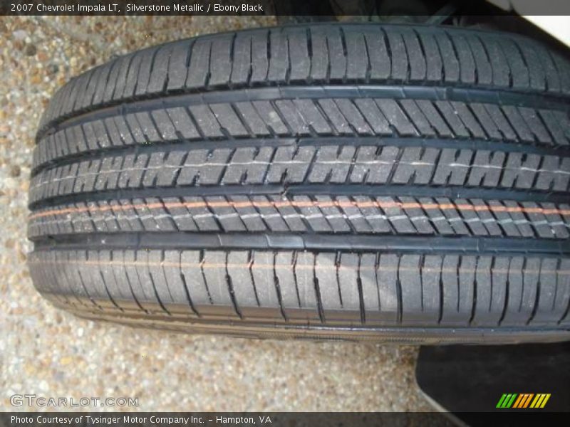 Silverstone Metallic / Ebony Black 2007 Chevrolet Impala LT
