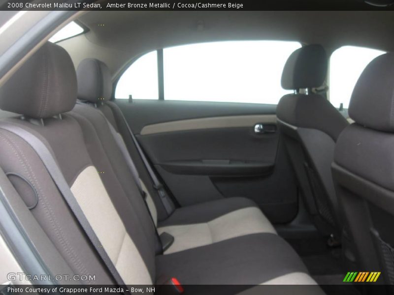 Amber Bronze Metallic / Cocoa/Cashmere Beige 2008 Chevrolet Malibu LT Sedan
