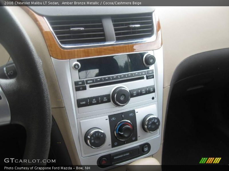 Amber Bronze Metallic / Cocoa/Cashmere Beige 2008 Chevrolet Malibu LT Sedan