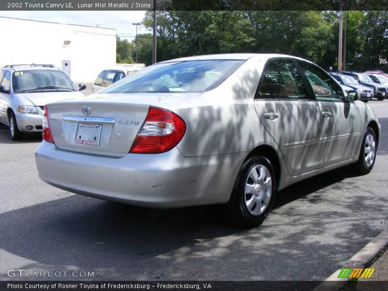 Lunar Mist Metallic / Stone 2002 Toyota Camry LE