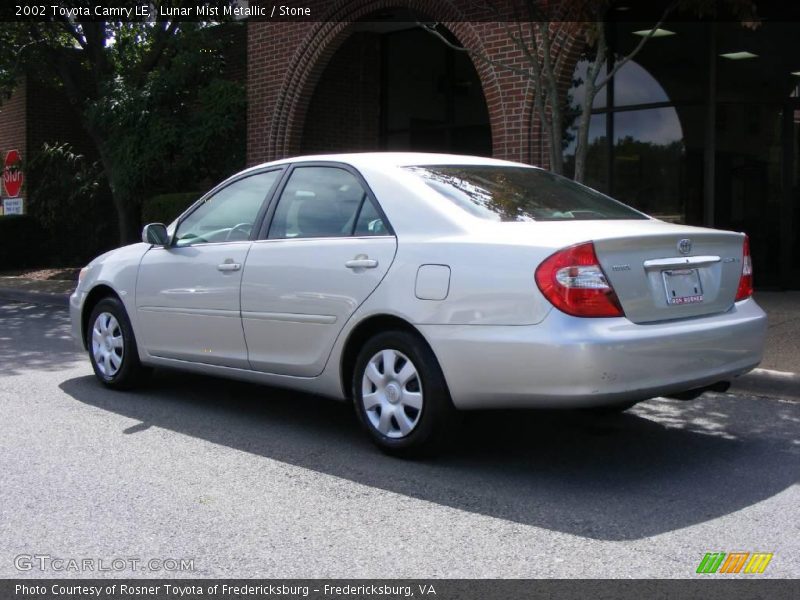 Lunar Mist Metallic / Stone 2002 Toyota Camry LE