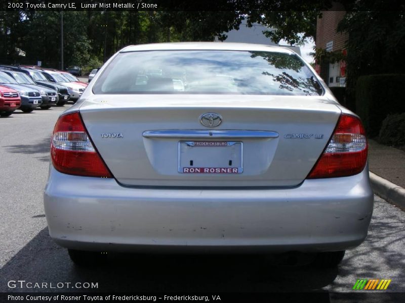 Lunar Mist Metallic / Stone 2002 Toyota Camry LE