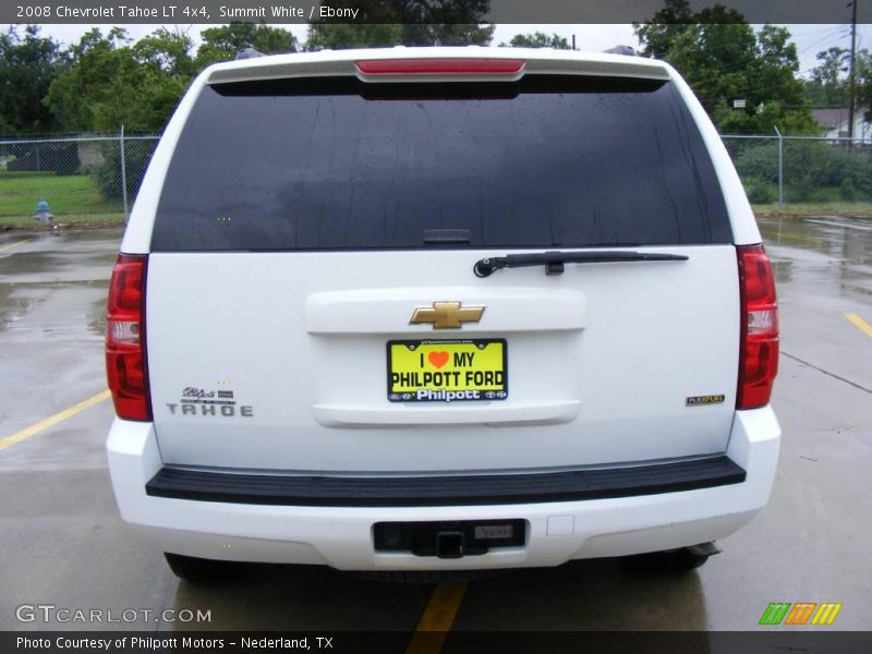 Summit White / Ebony 2008 Chevrolet Tahoe LT 4x4