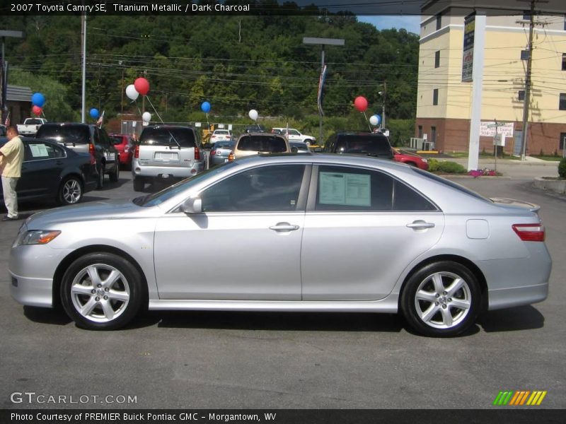Titanium Metallic / Dark Charcoal 2007 Toyota Camry SE