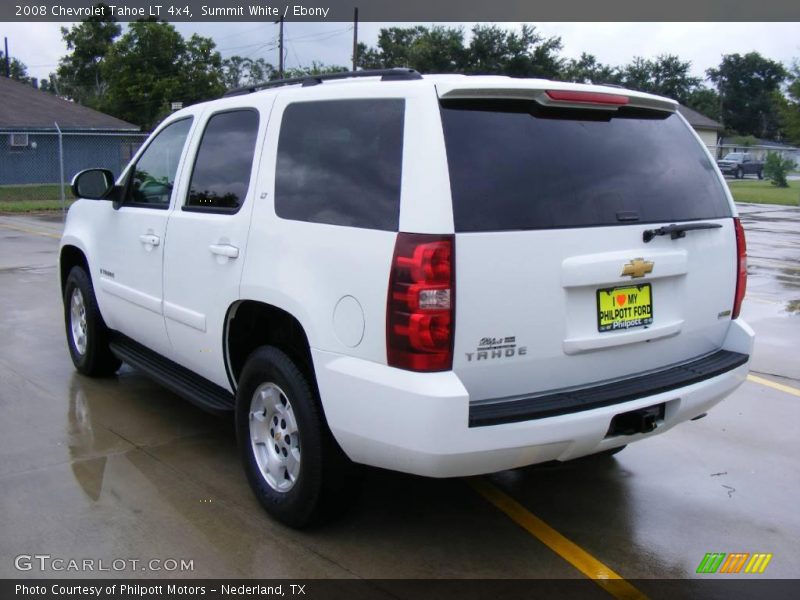 Summit White / Ebony 2008 Chevrolet Tahoe LT 4x4