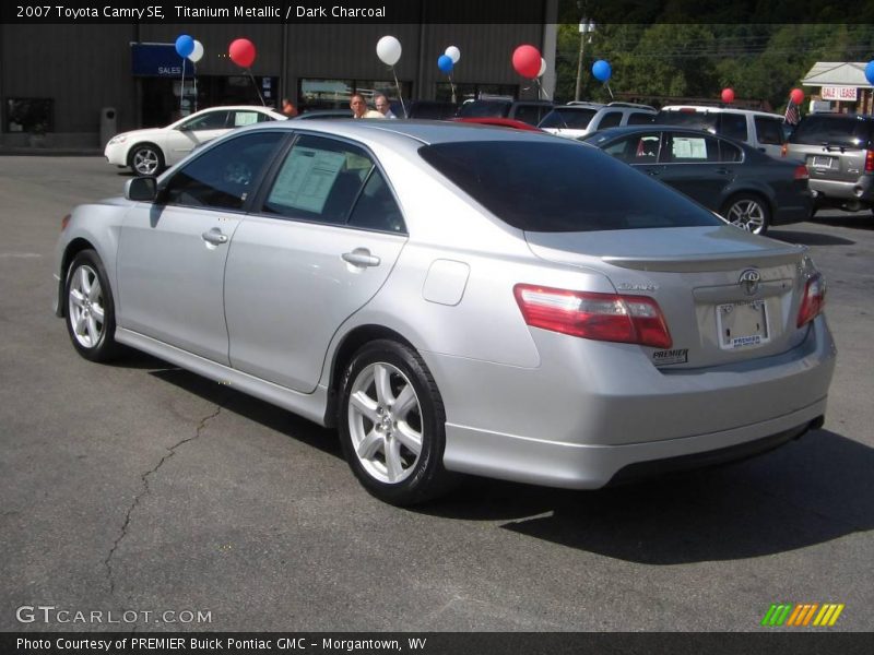 Titanium Metallic / Dark Charcoal 2007 Toyota Camry SE