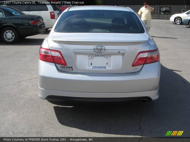Titanium Metallic / Dark Charcoal 2007 Toyota Camry SE