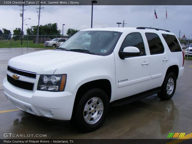 Summit White / Ebony 2008 Chevrolet Tahoe LT 4x4