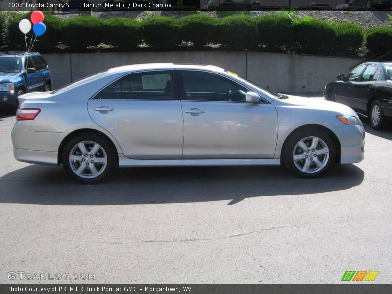 Titanium Metallic / Dark Charcoal 2007 Toyota Camry SE