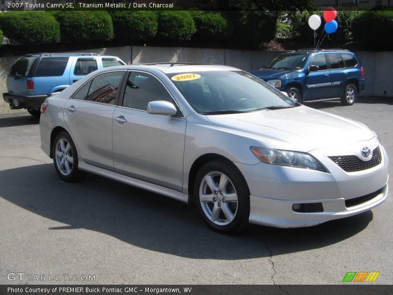 Titanium Metallic / Dark Charcoal 2007 Toyota Camry SE