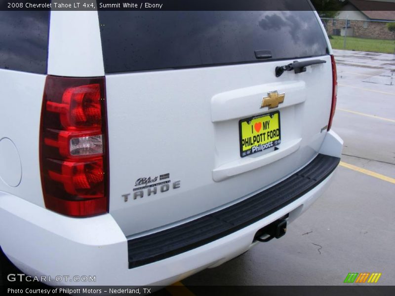 Summit White / Ebony 2008 Chevrolet Tahoe LT 4x4