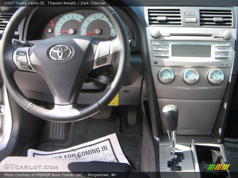 Titanium Metallic / Dark Charcoal 2007 Toyota Camry SE