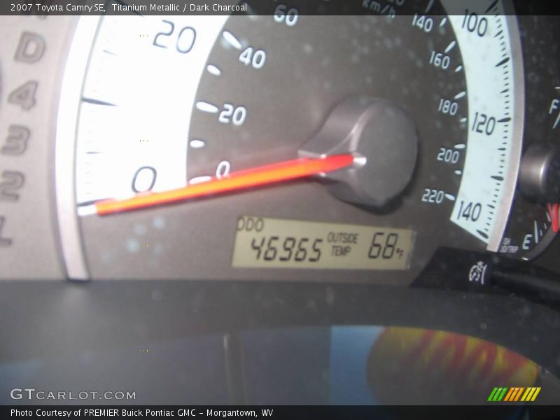 Titanium Metallic / Dark Charcoal 2007 Toyota Camry SE