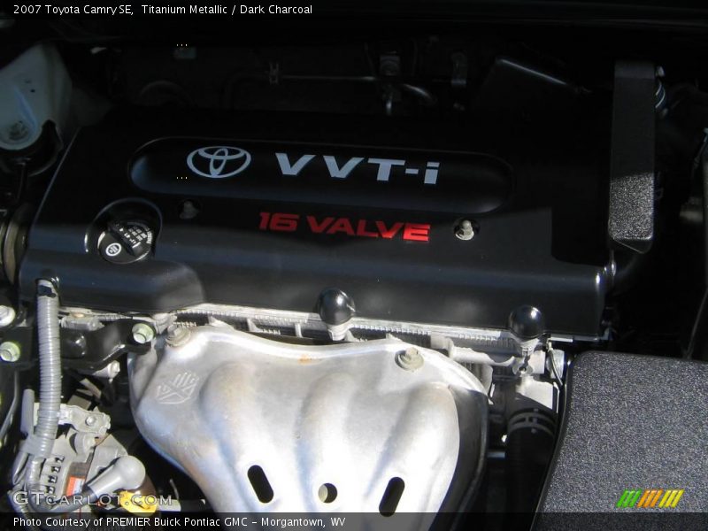 Titanium Metallic / Dark Charcoal 2007 Toyota Camry SE