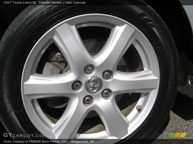 Titanium Metallic / Dark Charcoal 2007 Toyota Camry SE