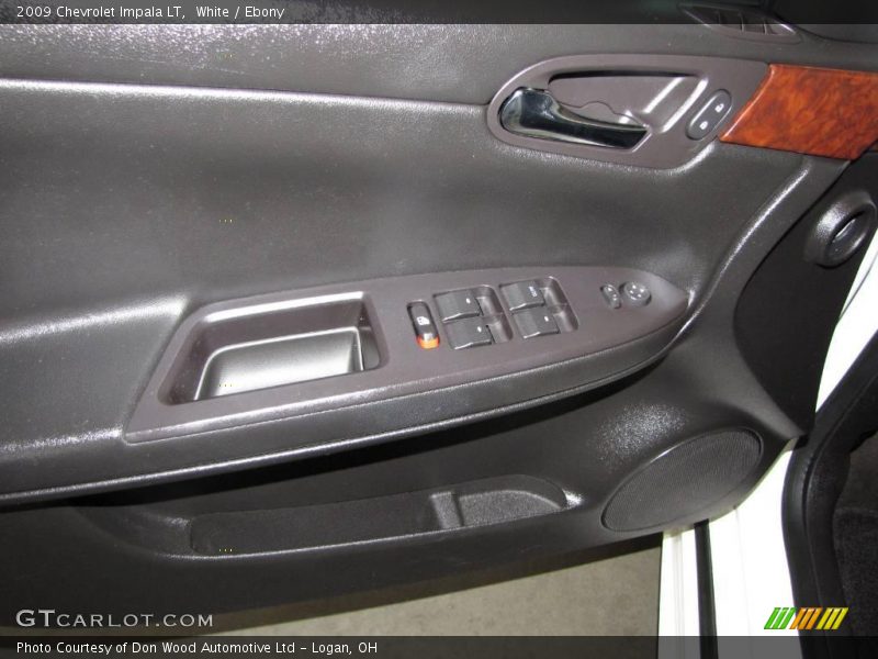 White / Ebony 2009 Chevrolet Impala LT