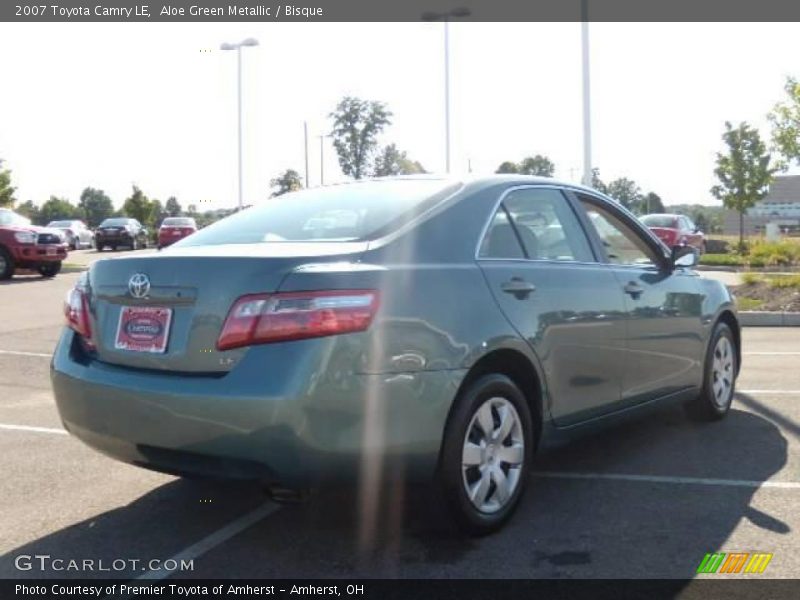 Aloe Green Metallic / Bisque 2007 Toyota Camry LE