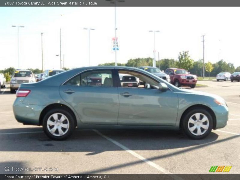 Aloe Green Metallic / Bisque 2007 Toyota Camry LE