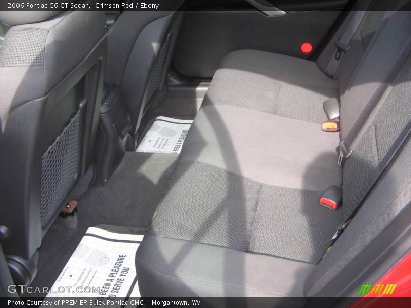 Crimson Red / Ebony 2006 Pontiac G6 GT Sedan